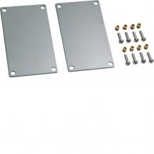 Hager Endstück Alu zu DABA 50x80mm eloxiert