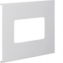 Hager Blende 2-fach R7 PVC FB OT 190 lichtgrau