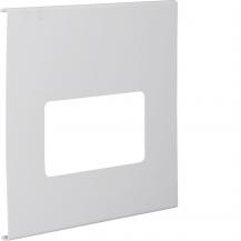 Hager Blende 2-fach R7 PVC FB OT 230 lichtgrau