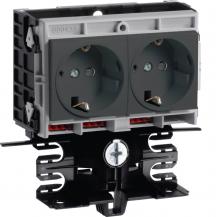 Hager Gerätetr-Techteil 2 STD SL 20x55 gschw