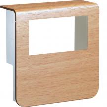 Hager Geräteträger-Oberteil SL 20x80 D Buche
