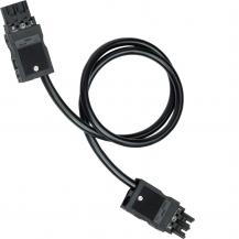 Hager Verbindungsleitung Winsta Code S, 3x2.5mm², Länge 0.6m, PVC, Eca, schwarz