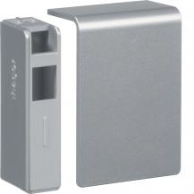 Hager Endstück zu SL 20x55mm Dekor Aluminium