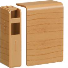 Hager Endstück zu SL 20x55mm Dekor Buche