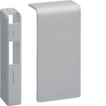 Hager Endstück zu SL 20x80 Dekor Aluminium