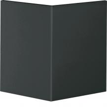 Hager Außeneck-Abdeckung BR OT 80mm gschwarz