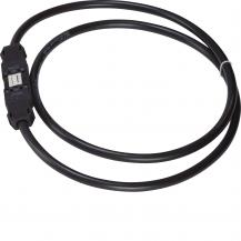 Hager Verbindungsleitung Winsta, 3x2.5mm², Länge 1.5m, PVC, Eca, schwarz
