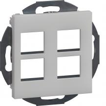 Hager Montagerahmen für 4 Multimedia Typ 10 lg