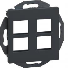 Hager Montagerahmen für 4 Multimedia Typ 10 gs