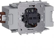 Hager Serienschalter Wago Winsta mit zwei Tasten Frontrastend 10A/250V