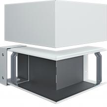 Hager Außeneck Brandschutzkanal FWK-Plus 100x150 mm weiß Stahl pulverbeschichtet