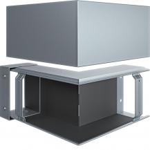 Hager Außeneck Brandschutzkanal FWK-Plus 100x150 mm Stahl verzinkt