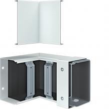 Hager Inneneck FWK-Plus 100x150 mm weiß pulverbeschichtet für Brandschutzkanal