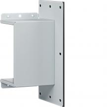 Hager Wandanschlußstück 100x150 mm weiß pulverbeschichtet für Brandschutzkanal
