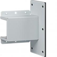 Hager Wandanschlußstück 60x60 mm weiß pulverbeschichtet für Brandschutzkanal