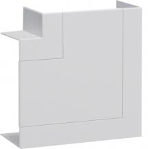 Hager Flachwinkel BR halogenfrei, schnittkaschierend für Oberteil 80mm, Verkehrs