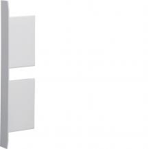 Hager Endstück Stahl BKIS 25x230 OT 2x80 vweiß