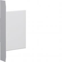 Hager Endstück Stahl BKIS 25x130 OT 80 vweiß