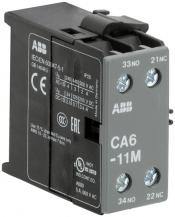 ABB CA6-11M Hilfskontaktblock 1S/1Ö, für 3-polige B(C)6, B(C)7 Kleinschütze Schraubanschluss, seitlich anbaubar