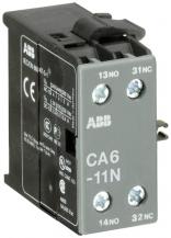 ABB CA6-11N Hilfskontaktblock 1S/1Ö, für 3-polige B(C)6, B(C)7 Kleinschütze Schraubanschluss, seitlich anbaubar