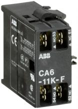 ABB CA6-11K-F Hilfskontaktblock 1S/1Ö, für K6…F, KC6…F Kleinhilfsschütze Steckanschluss, seitlich anbaubar