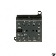 ABB B6-22-00-01 Kleinschütz, 4-polig, 24 V 40-450 Hz