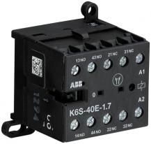 ABB K6S-40E-1.7-71 Kleinhilfsschütz, 24 V DC, 1,7 W