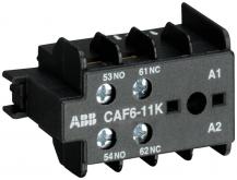 ABB CAF6-11K Hilfskontaktblock 1S/1Ö, für K6, KC6 Kleinhilfsschütze Schraubanschluss, frontseitig anbaubar,