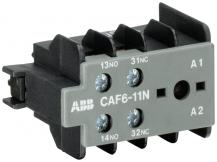 ABB CAF6-11N Hilfskontaktblock 1S/1Ö, für 3-polige B(C)6, B(C)7 Kleinschütze Schraubanschluss, frontseitig anbaubar, VB6,VB7,VBC6,VBC7,VB6A,VB7A,VBC6A,VBC7A