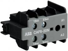 ABB CAF6-20N Hilfskontaktblock 2S/0Ö, für 3-polige B(C)6, B(C)7 Kleinschütze Schraubanschluss, frontseitig anbaubar, VB6,VB7,VBC6,VBC7,VB6A,VB7A,VBC6A,VBC7A