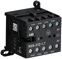 ABB K6S-31Z-2.8-72 Kleinhilfsschütz, 17-32 V DC, 2,8 W