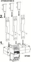 ABB DT800/AF750-S Montageset, kurz, zur Montage von E800DU an AF580/AF750