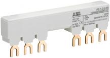 ABB PS1-2-2-65 3-Phasen-Sammelschiene für 2 MS116 / MS132 mit 2 HK/SK, Ie=65A