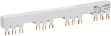 ABB PS1-4-2-65 3-Phasen-Sammelschiene für 4 MS116 / MS132 mit 2 HK/SK, Ie=65A