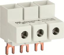 ABB S1-M3-35 3-Phasen-Einspeiseblock Flach, für MS116 / MS132, 35mm2, Type E