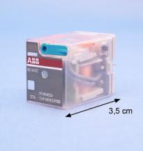 ABB CR-M024DC4 Steckbares Interface-Relais 4We, A1-A2=24VDC, 250V/6A