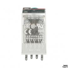 ABB CR-M125DC4L Steckbares Interface-Relais 4We, A1-A2=125VDC, 250V/6A, LED