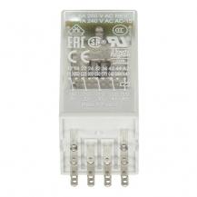 ABB CR-M024DC4LG Steckbares Interface-Relais 4We, A1-A2=24VDC, Goldkontakte, LED