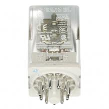 ABB CR-U024AC3L Steckbares Interface-Relais CR-U, 3We, A1-A2=24VAC, 250V/10A, LED