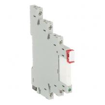 ABB CR-S024VADC1CRGS Interface-Relais komplett, 1We, A1-A2=24V AC/DC, verg. Kontakte Schraubanschluss Output=6A/250VAC