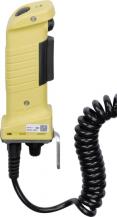 ABB JSD-HD4-320D08 3-Stellungs-Zustimmgerät 2 zusätzliche Tasten, mit LED, Poti Spiralleitung 1/5 m, SPS, Sentry