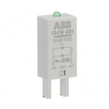 ABB CR-P/M 42BV Steckmodul Diode und LED grün für CR-P/M, 24-60VDC, A1+, A2-