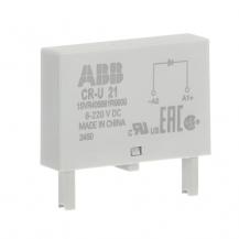 ABB CR-U 21 Steckmodul Verpolschutz für CR-U, 6-220VDC, A1+, A2 -