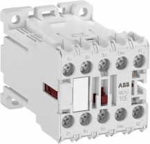 ABB MC1C310ARB Kleinschütz, 4 kW, 3S, Hiko: 1S, 12 V DC, Ringkabelschuhanschluss