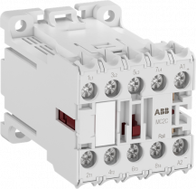 ABB MC2C400ARWJD-RAIL Kleinschütz, 4-polig, 4S, 110 V DC, Ringkabelschuhanschluss mit Bahnzulassung