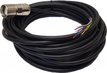 ABB M23-STC12-0250 Glattes Kabel, 12 polig, 25 m
