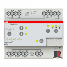 ABB FCC/S1.3.2.1 Fan Coil Controller, 3 x 0-10 V, manuelle Bedienung, REG
