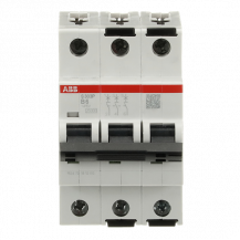ABB S303P-B6 Sicherungsautomat B-Char., 25 kA, 6A, 3P