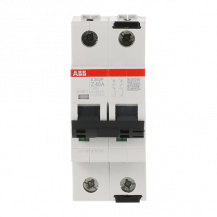 ABB S302P-Z40 Sicherungsautomat Z-Char., 25 kA, 40A, 2P