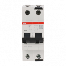 ABB S302P-D6 Sicherungsautomat D-Char., 25 kA, 6A, 2P